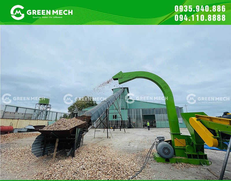 Máy băm dăm gỗ không những giúp tiết kiệm chi phí mà còn bảo vệ môi trường