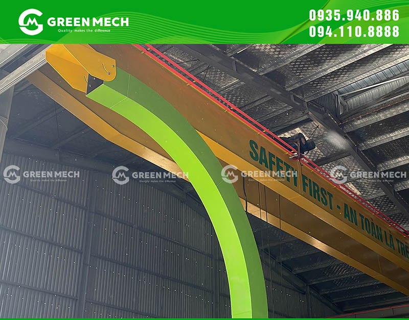Máy băm gỗ sử dụng vòi phun giúp việc băm gỗ hiệu quả và tối ưu hơn